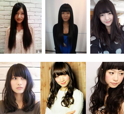 黒髪の似合う髪型ロングヘアーな女性５ 黒髪に似合う髪型セレクション